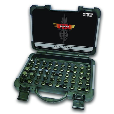 Durston Manufacturing IMPACT MASTER SET 50 PC HC TORXHEX ET VIIMPACT50